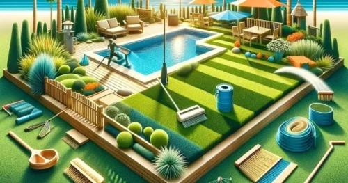 Artificial grass maintenance